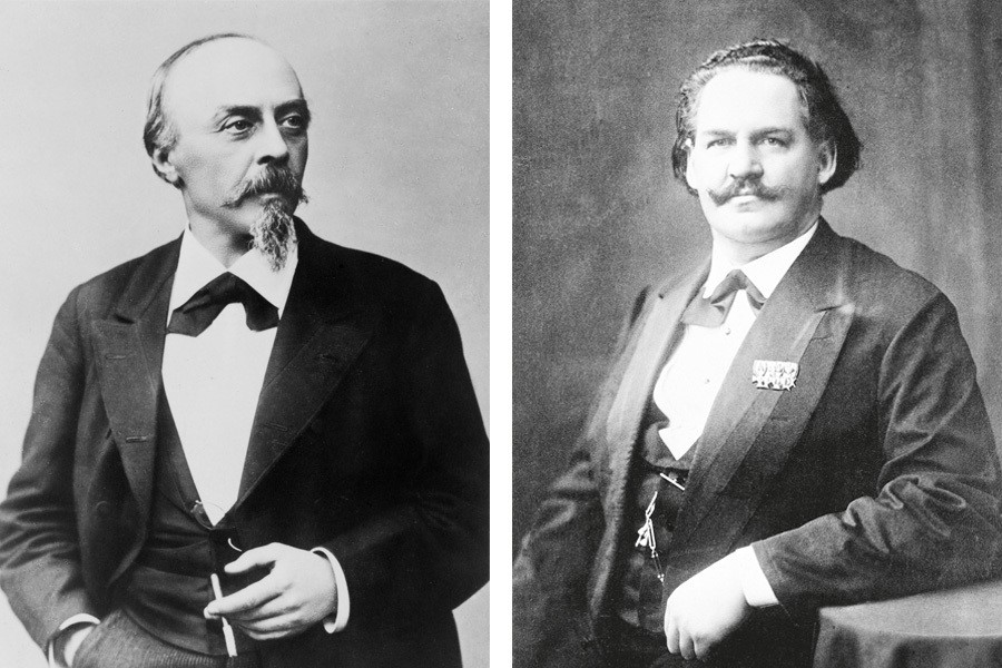 Hans von Bülow und Carl Bechstein